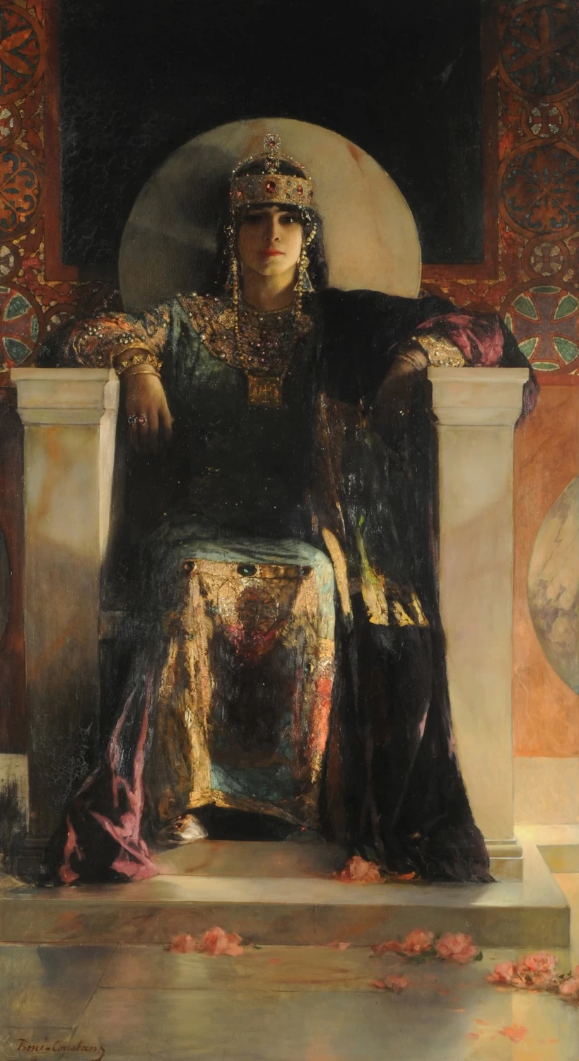 Jean - Joseph Benjamin, Constant, Imperatrice Teodora, Museo Nacional de Bellas Artes, Buenos Aires